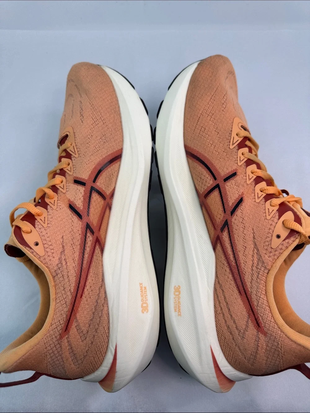 Asics Mens GT-2000 13  Mesh Running Sneakers Shoes in Peach/Coral, sz 11